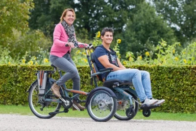 OPair Elektro Rollstuhlfahrrad | vorkonfiguriert – Bild 3