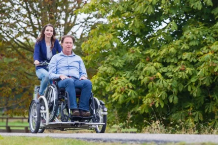 Ausflug mit dem VanRaam Rollstuhldreirad VeloPlus