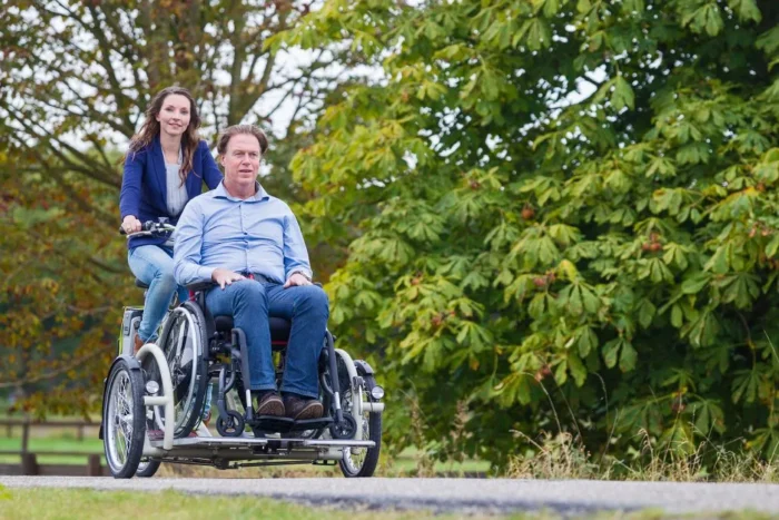 Ausflug mit dem VanRaam Rollstuhldreirad VeloPlus