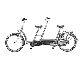 Standard Rahmenhöhe Vorderseite 52cm, Hinterseite 52cm