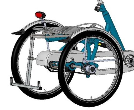 Rollatorvorbereitung Easy Rider Midi
