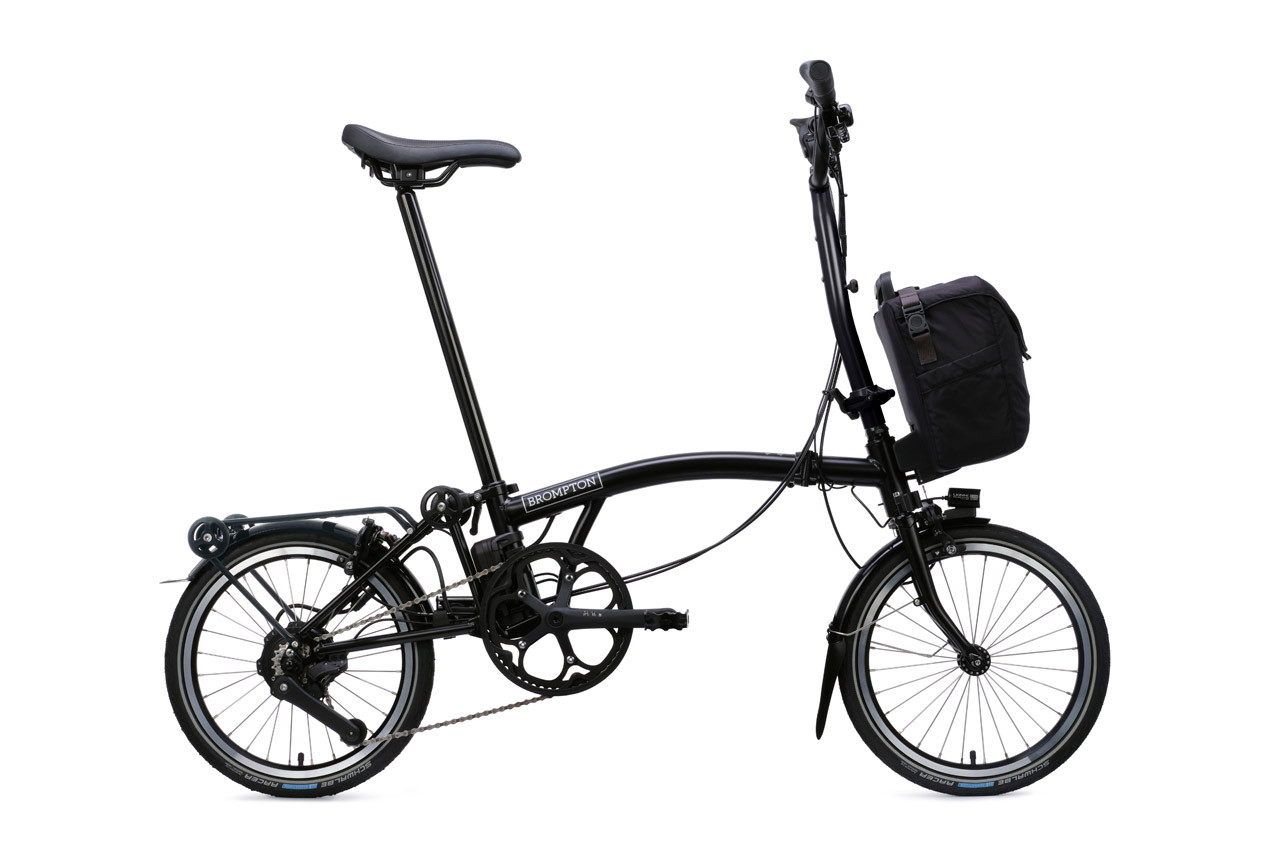 dreiradshop_brompton_klapprad Brompton C-Line schwarz | gebraucht – Bild 1