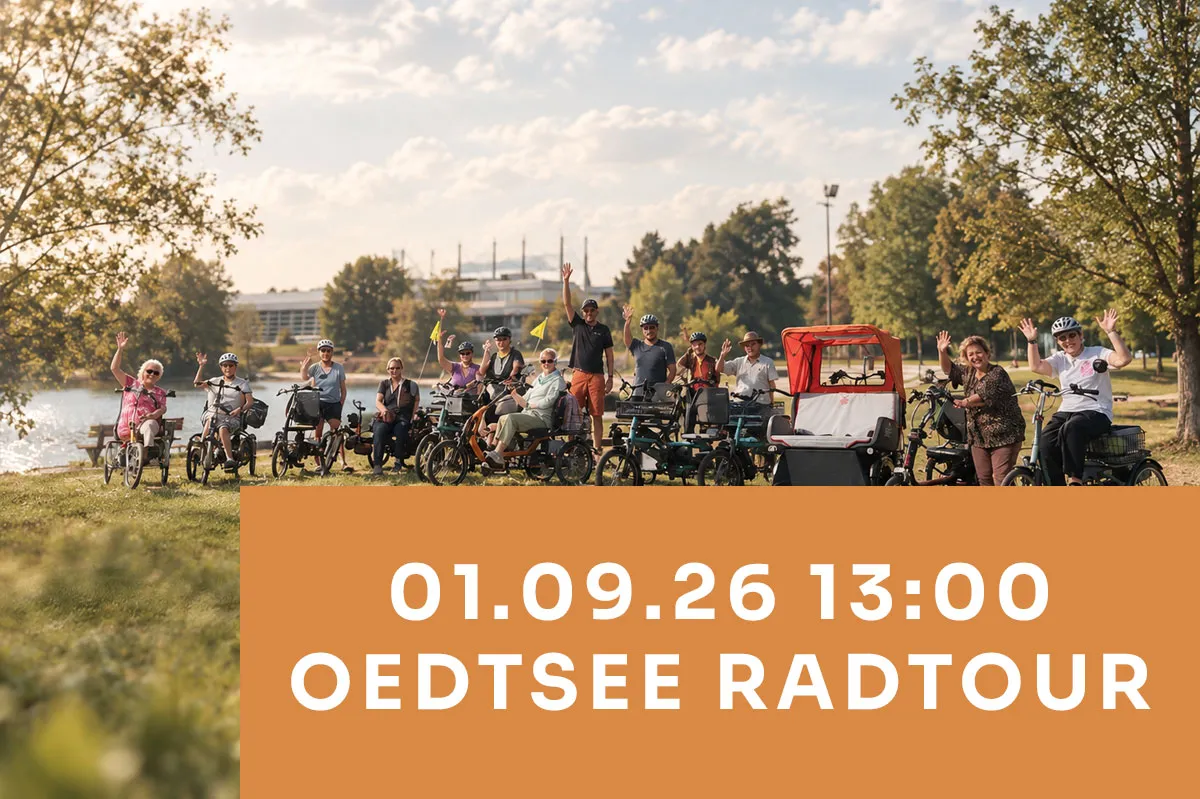 Oedtsee Radausflug, alle Teilnehmer