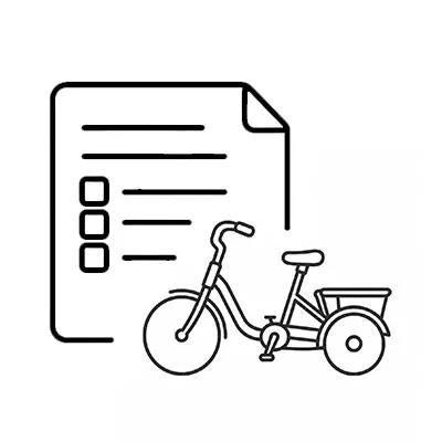 Icon gebrauchtrad Formular abschicken